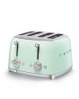Smeg TSF03PGUK Toaster, Green