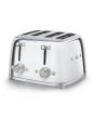 Smeg TSF03SSUK Toaster, Chrome