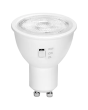 4LITE 4L3/3100 Gu10 Led Bulb 610 Lumens 6W = 50W 3000K / 4000K / 6500K Selectable