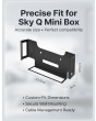 ALFHEIM B08M9K8K2P Sky Q Mini Box Bracket Black