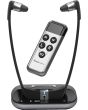 AMPLICOMMS TV3500 TV Earphones Plug And Play Black