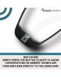 AMPLICOMMS TV3500 TV Earphones Plug And Play Black