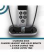 AMPLICOMMS TV3500 TV Earphones Plug And Play Black