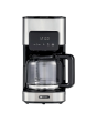 Ariete 1398 Digital Metal Drip Coffee Machine, 900W Stainless Steel