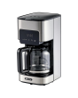 Ariete 1398 Digital Metal Drip Coffee Machine, 900W Stainless Steel