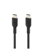 Belkin CAB004BT2MBK Braided USB-C To USB-C Cable 60W 2M Black