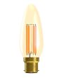 Bell 60807 Pro Led Vintage Candle Bc/B22 3.3W 365Lm 2200K Amber