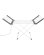Black And Decker BXAR0001GB Electric Heated Winged Airer Silver