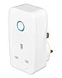 British General AHC/U Power Adaptor Wifi Controlled, 13A Adaptor White