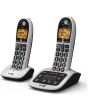 BT 084666 Bt4600 Twin Digital Cordless Big Button Phone With Answer Machine