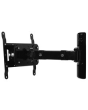 BTech BT7514 Single Arm Flat Screen Wall Mount With Tilt & Swivel Black
