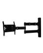 BTech BT7515/B Double Arm Flat Screen Wall Mount With Tilt & Swivel Black