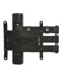 BTech BT7515/B Double Arm Flat Screen Wall Mount With Tilt & Swivel Black