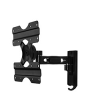 BTech BTV503 Single Arm Flat Screen Wall Mount, Screen Size: Up To 47” Black