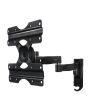 BTech BTV504 Double Arm Flat Screen Wall Mount Black