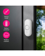 Byron DBY-22317UK Twinpack Wireless Doorbell Set White