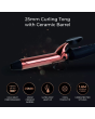 Carmen C81049COP 25Mm Curling Tong Black - Copper