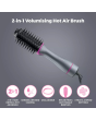 Carmen C81243 2-In-1 Volumising Hot Air Brush Grey