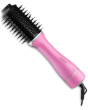 Carmen C81243PNK 2-In-1 Volumising Hot Air Brush Pink