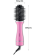 Carmen C81243PNK 2-In-1 Volumising Hot Air Brush Pink