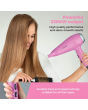 Carmen C81247PNK 2200W Hair Dryer, Three Heat & Two Speed Settings Pink
