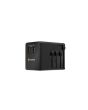 Chargeasap G6101B 65W Travel Adapter - 3 USB Ports + 1 Ac Port Black