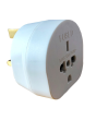 Dencon 1666 Eu To Uk, Visitors Travel Adaptor White