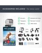 Easypix 20160 Goxtreme Vision+ 4K Video With 2inch Touch Screen Silver / Black
