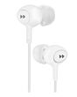 Groove GV-EB13-WE Earphones With Remote + Mic White