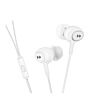 Groove GV-EB13-WE Earphones With Remote + Mic White