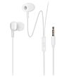 Groove GV-EB13-WE Earphones With Remote + Mic White