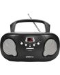 Groove GVPS733/BK Portable CD Radio Boombox Black