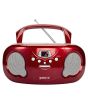 Groove GVPS733/RD CD Radio Boombox Red