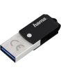 Hama 00114975 'C Turn' 16GB Type-C USB Flashpen Black/Silver
