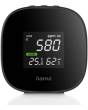 Hama 00186434 Air Quality Detector, Co2 Value, Room Temperature Black