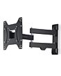 Hama 00220822 Full Motion TV Wall Bracket 19inch- 48inch Black