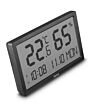 Hama 00222232 Thermo-/Hygrometer Dcf Radio Clock Black