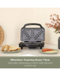 HAMILTON BEACH HB1026 Deep Fill Sandwich Toaster Black - Silver