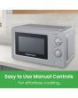 HAMILTON BEACH HB70T20S 700W 20L Microwave Silver