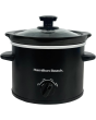 HAMILTON BEACH HBSC020B The Mighty Mini 1.8L Slow Cooker Black