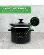 HAMILTON BEACH HBSC020B The Mighty Mini 1.8L Slow Cooker Black
