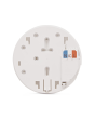 Hispec HSSA/OP/10 Pulse Optical Smoke Alarm, Full Unit White