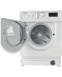 Hotpoint BIWDHG75148UKN Integrated Washer Dryer White