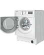 Hotpoint BIWDHG75148UKN Integrated Washer Dryer White