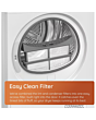 Hotpoint CHSD83MWWUK Heat Pump Tumble Dryer: Freestanding, 8,0Kg White