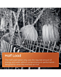 Hotpoint HP2IFC14BN6UK Bi Full Size Dishwasher 14 Place Set 8.9 L 9 Progs With Activedry Black