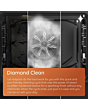Hotpoint HTE6VDCB1 60Cm Electric Twin Cooker With Multiflow Black