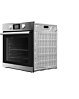 Hotpoint SA2840PIX Single Electric Oven Multiflow, Pyro Clean Stainless Steel