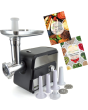 Lloytron K3321 Health Kick Meat Grinder/Mincer Black-Silver