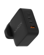 Magix MGXB257B 120W Power Adapter - 3X USB Type-C - 1X USB Type-A Black